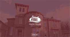 Desktop Screenshot of hayliehouse.co.uk